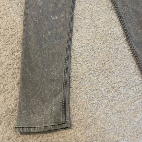Gap Maternity Always Skinny Grey Acid Wash Jeans Size 28 - Picture 2 of 7